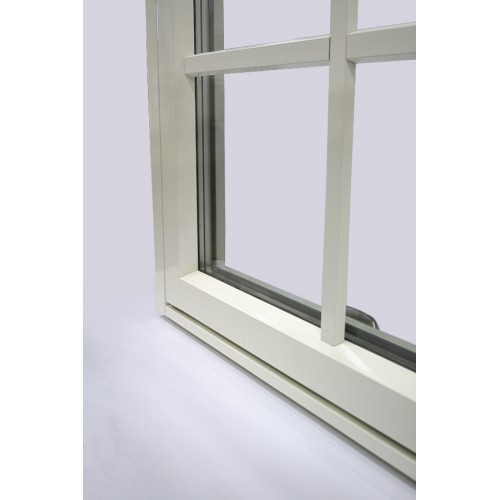 3-glas vridfnster med bgpost - aluminiumbekltt - Klicka p bilden fr att stnga